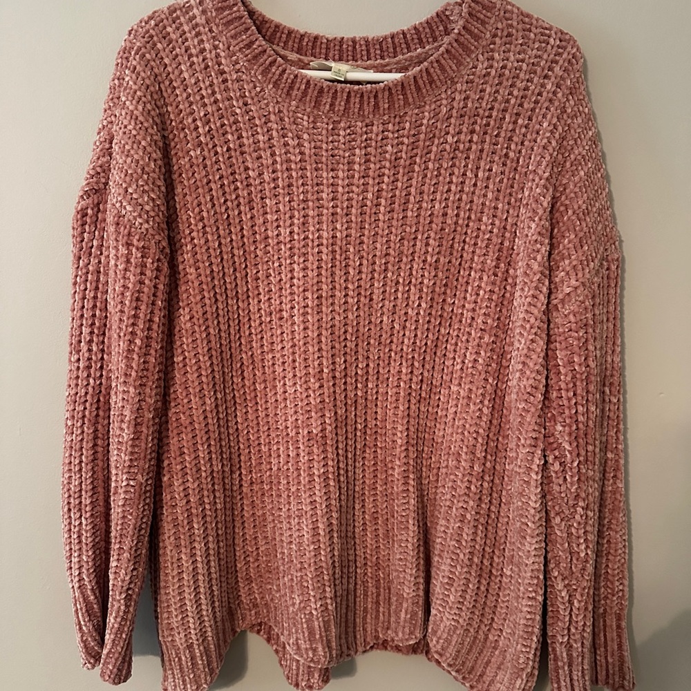 Reborn J Soft Pink Knit Sweater